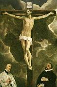 El Greco christ on the cross oil painting artist